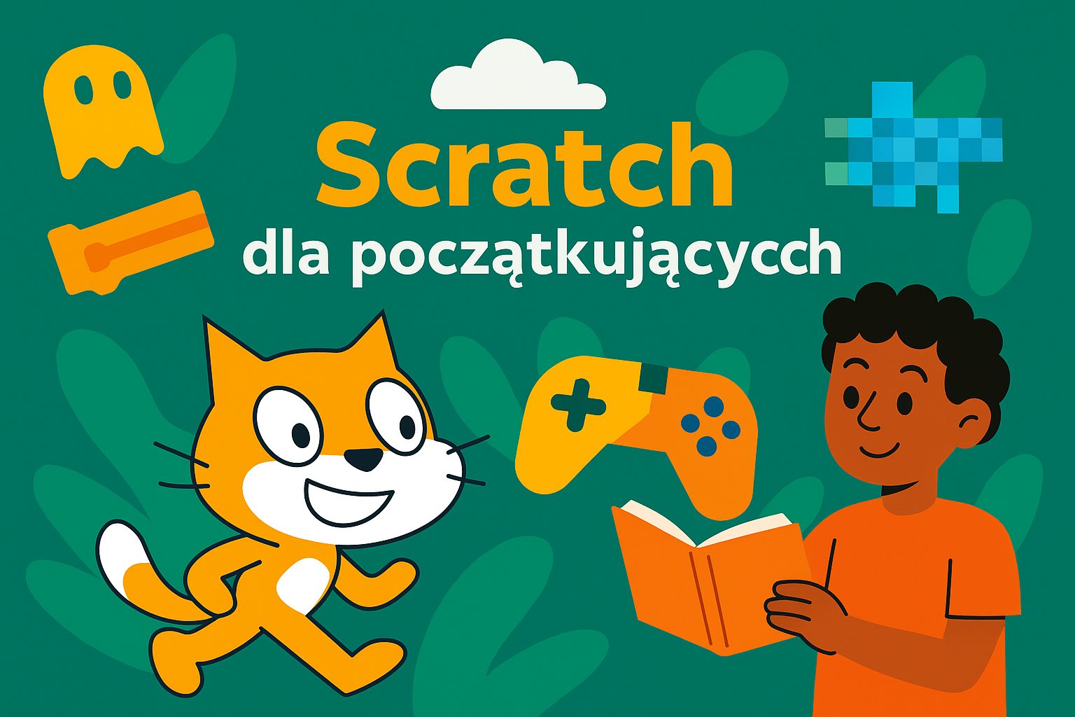 Magia Kodu - kurs Scratch dla dzieci 7-9 lat, podstawy programowania wizualnego Tarnów Kraków